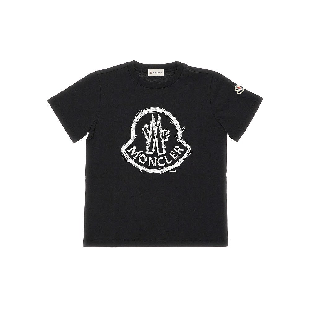 Scribble logo print T-shirt