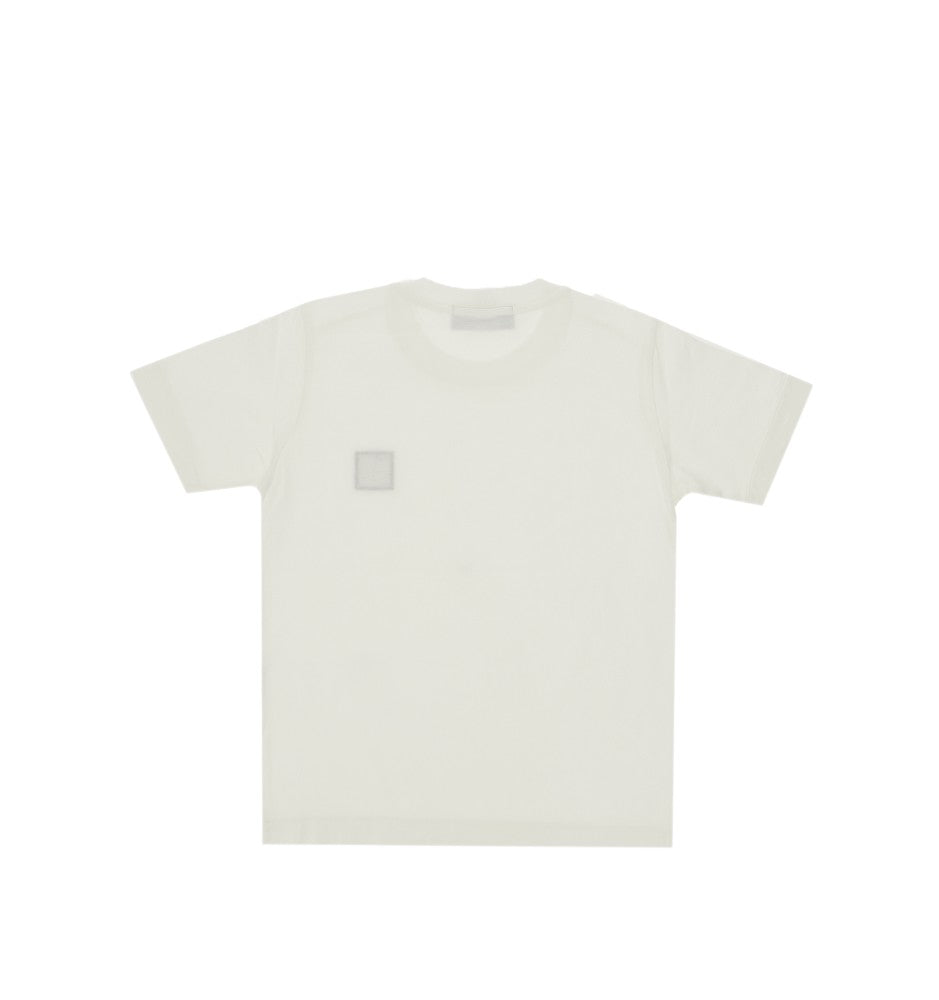 T-shirt con patch logo