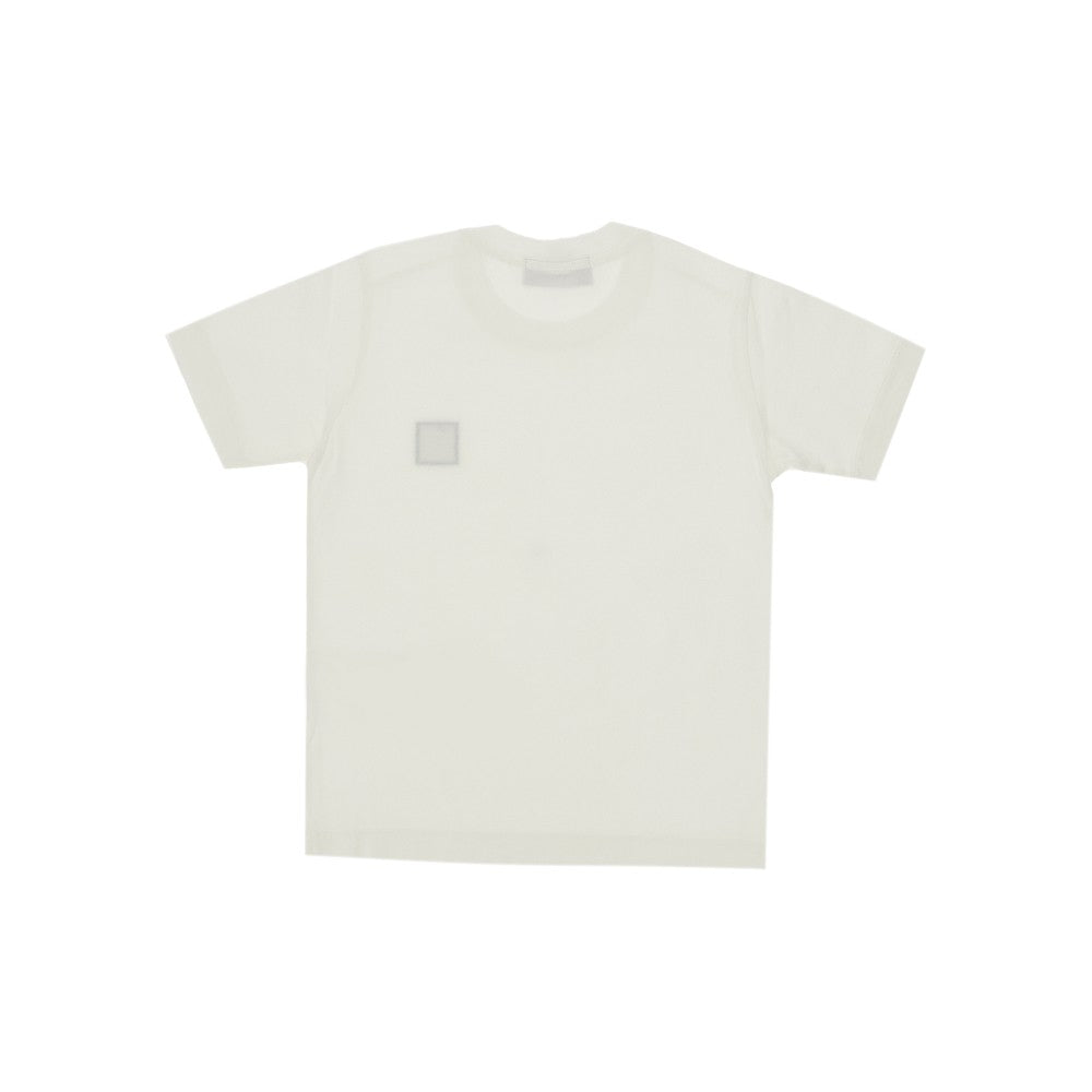 T-shirt con patch logo