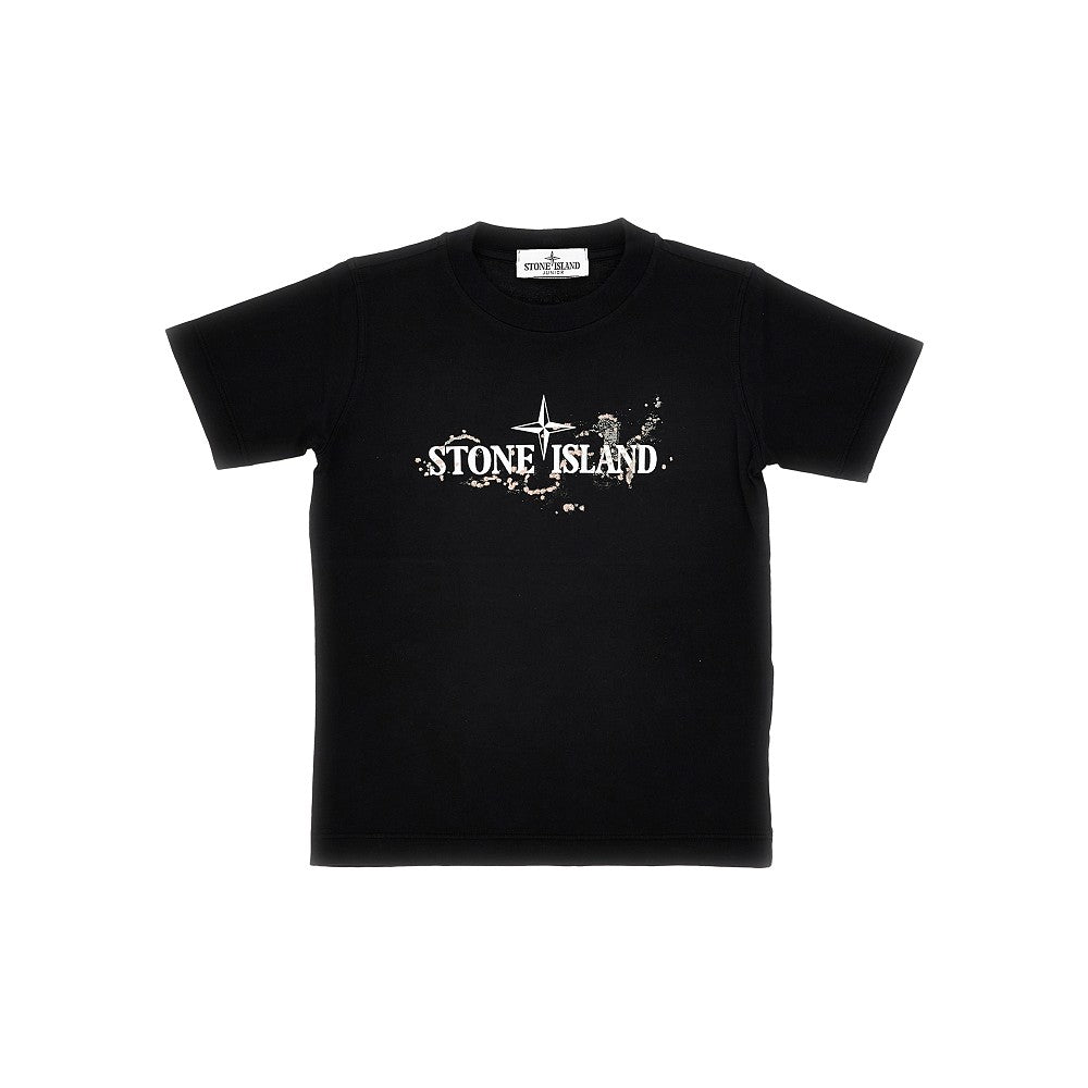 T-shirt con stampa logo