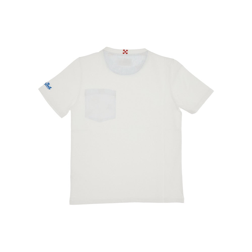 T-shirt con tasca 'Drop Crab'