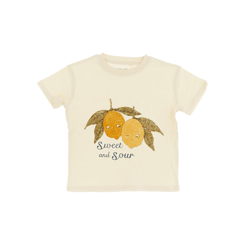 Short-sleeved t-shirt with print