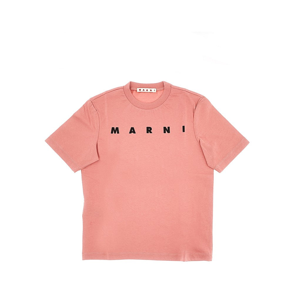T-shirt con stampa logo