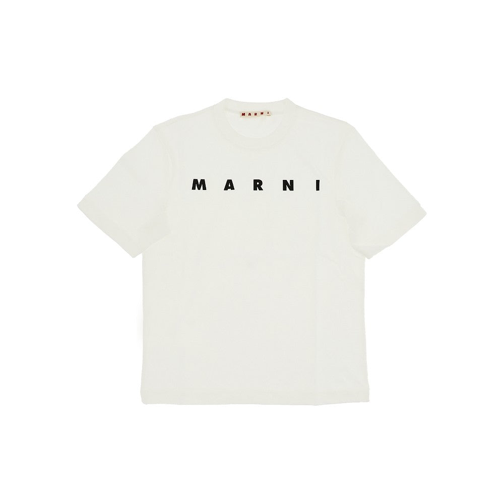 T-shirt con stampa logo