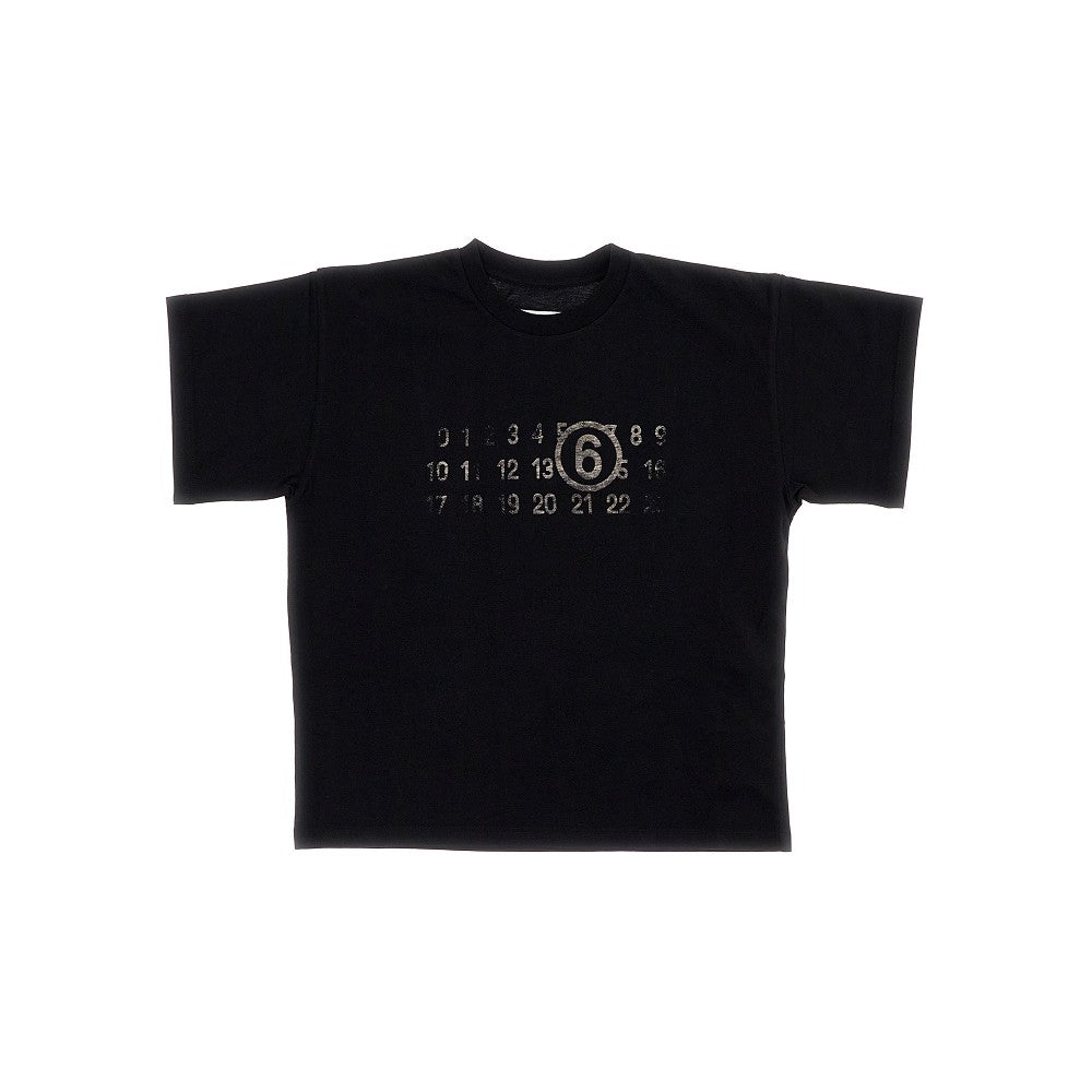 T-shirt oversize con stampa logo