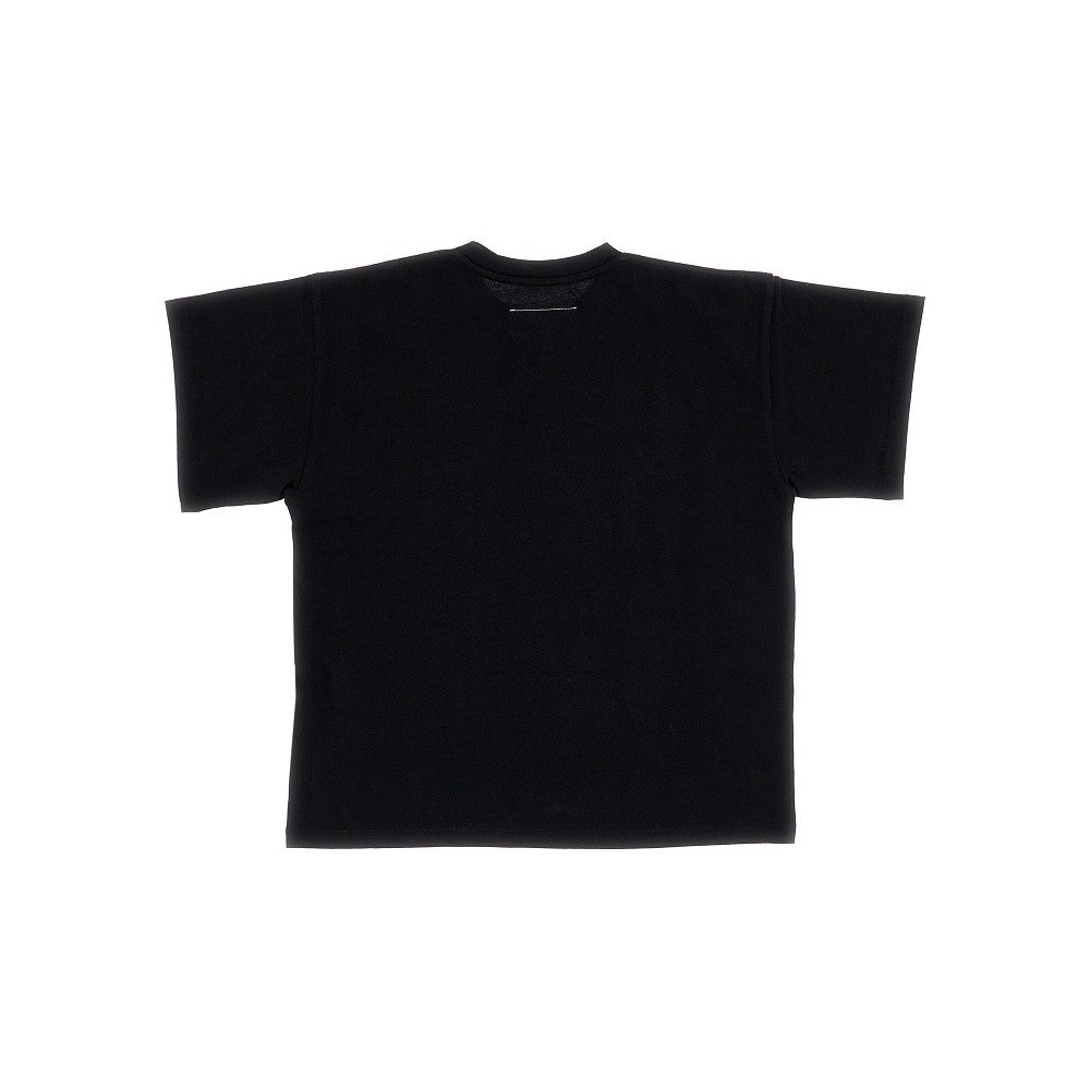 T-shirt oversize con stampa logo