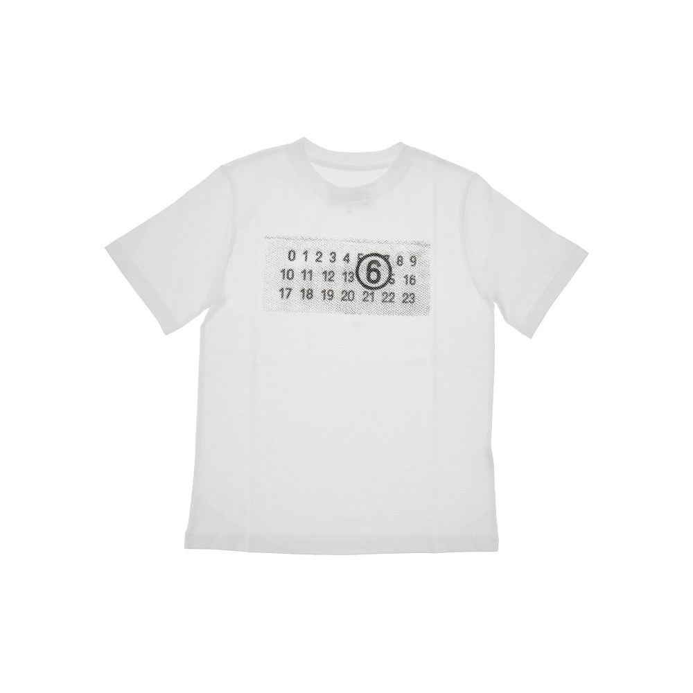 T-shirt con stampa logo