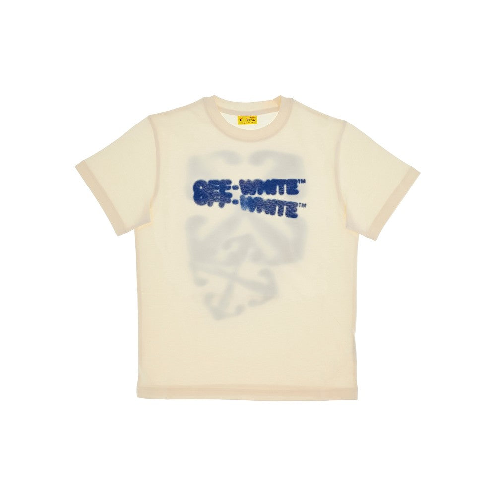 T-shirt con stampa 'Faded'