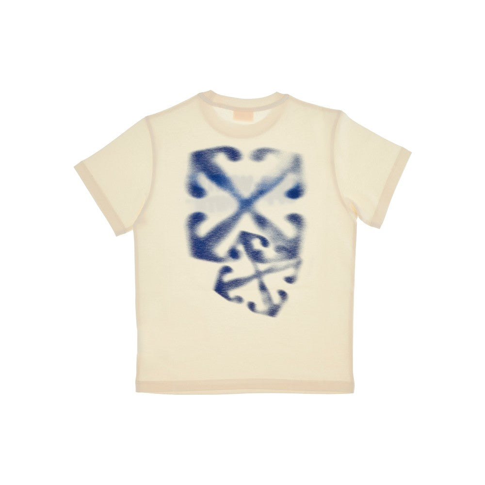 T-shirt con stampa 'Faded'