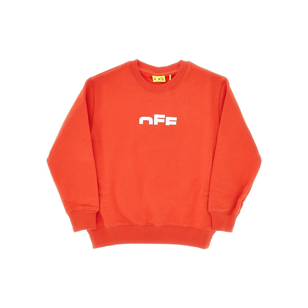 Type Logo print crewneck sweatshirt