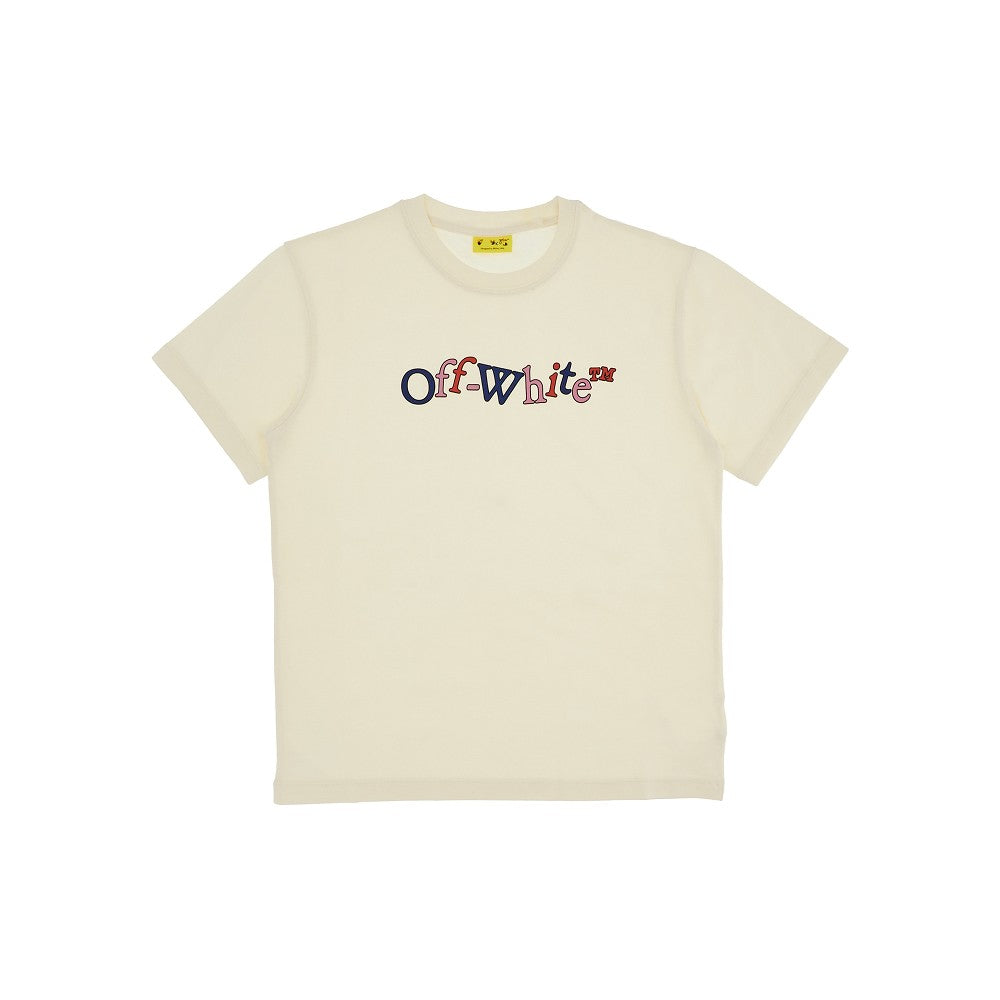 'Bookish Crazy' print T-shirt