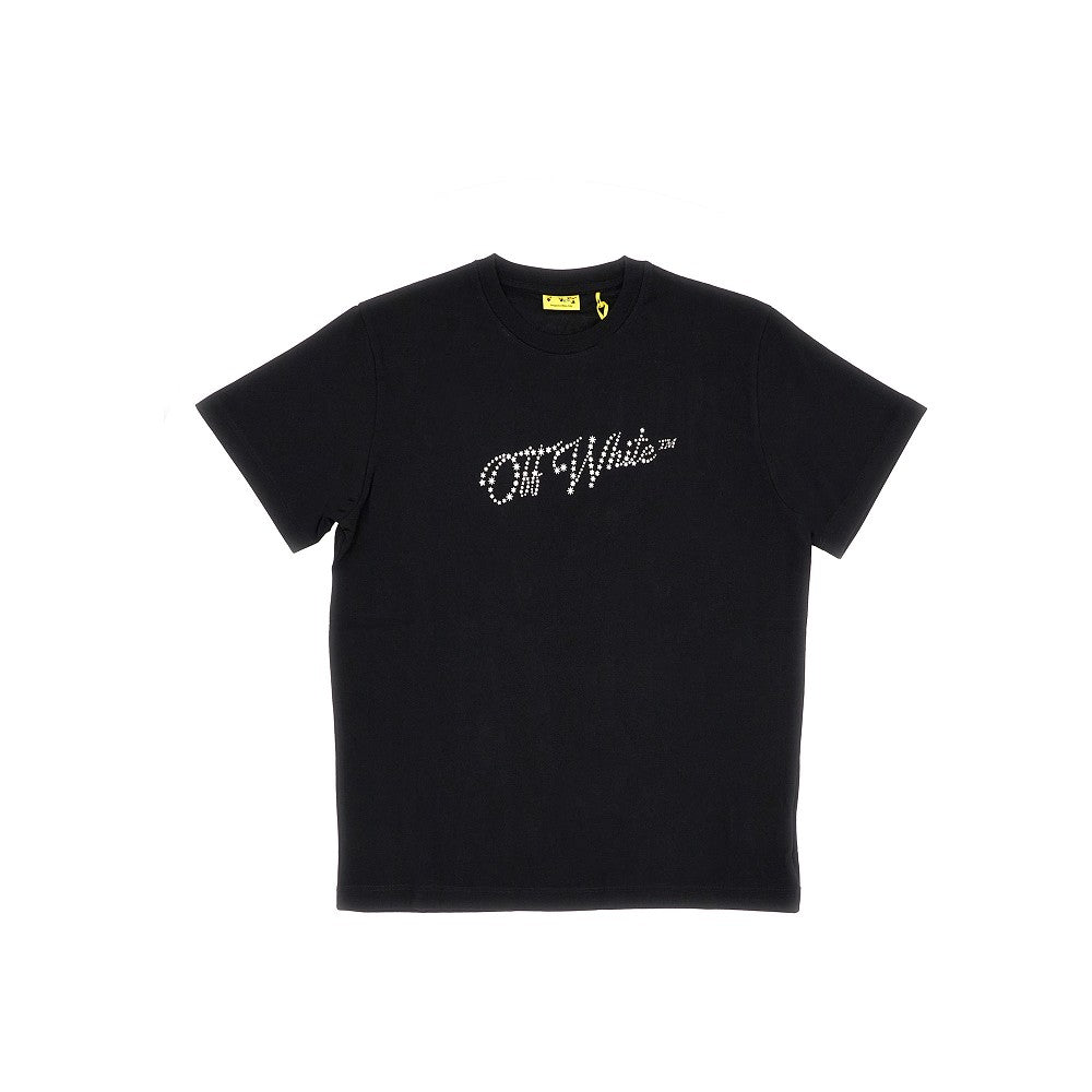 T-shirt con stampa 'Bling Logo'