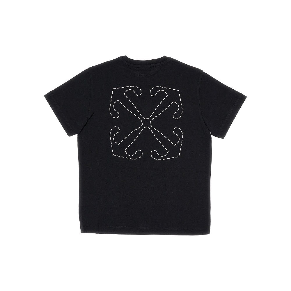 'Arrow Stitched' print T-shirt
