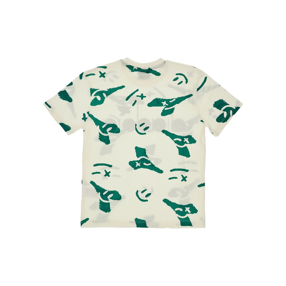 T-shirt con stampa Smile