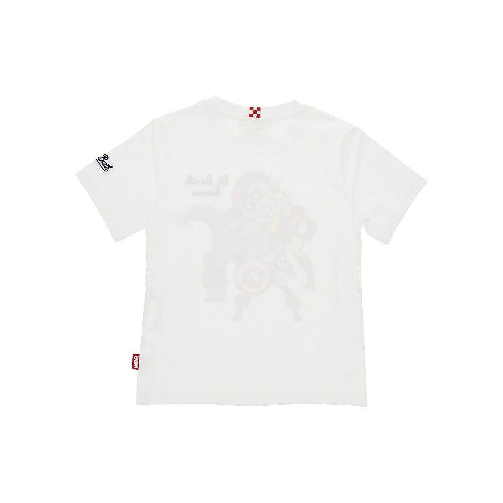 T-shirt con stampa 'Super Eroi Marvel'