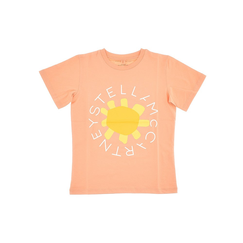 T-shirt con stampa logo Sunflower