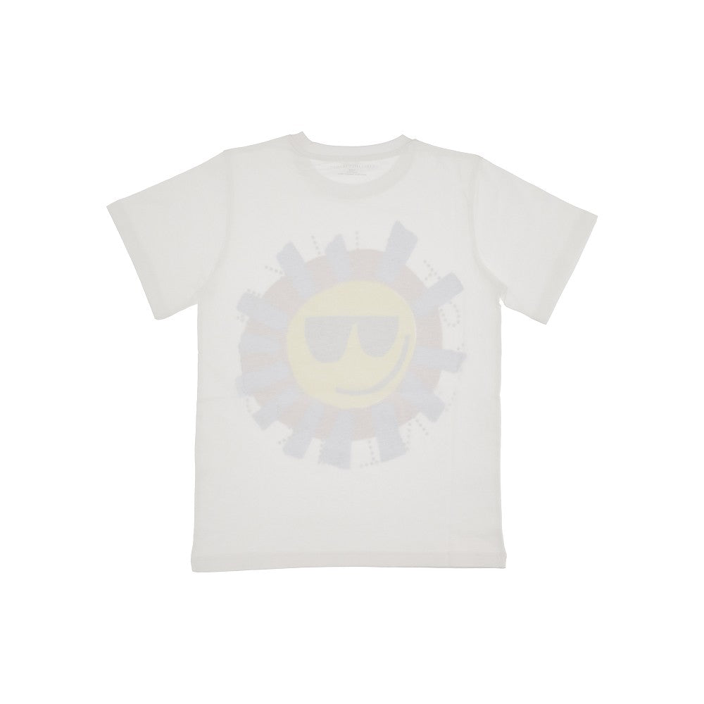 T-shirt con stampa Sunshine Face