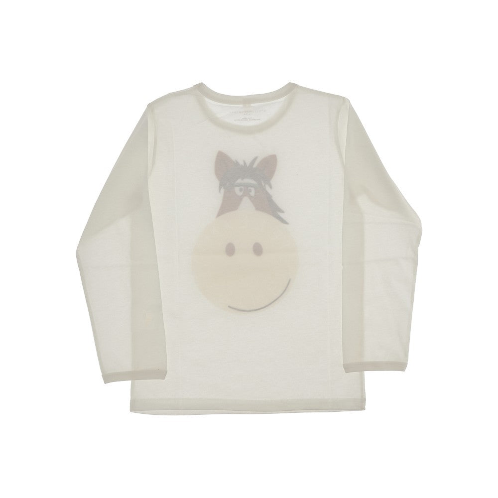 Printed sustainable cotton T-shirt