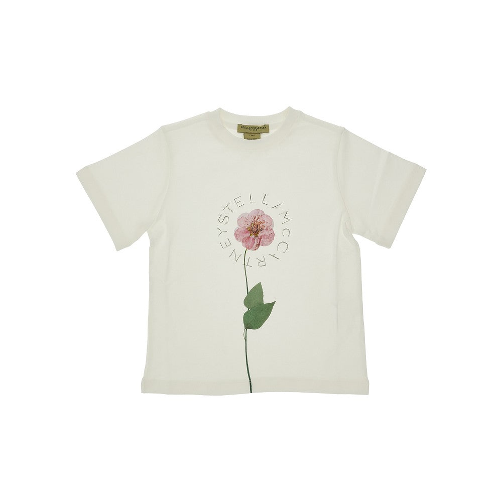 Flower print T-shirt