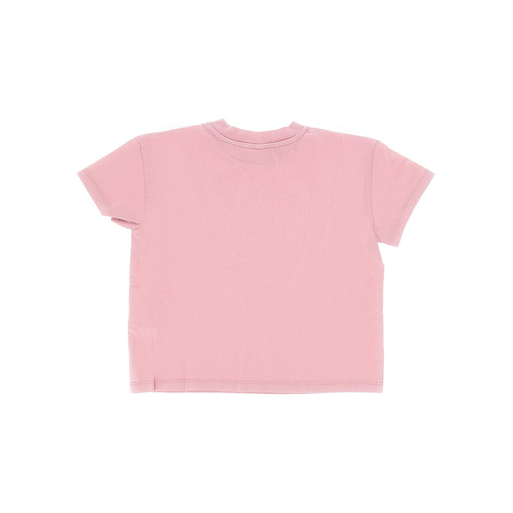 Jersey t-shirt with logo print