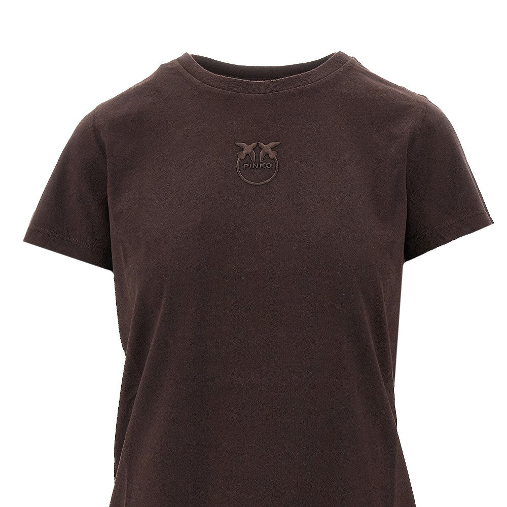 T-shirt con ricamo Love Birds