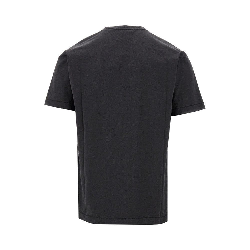 T-shirt con patch logo