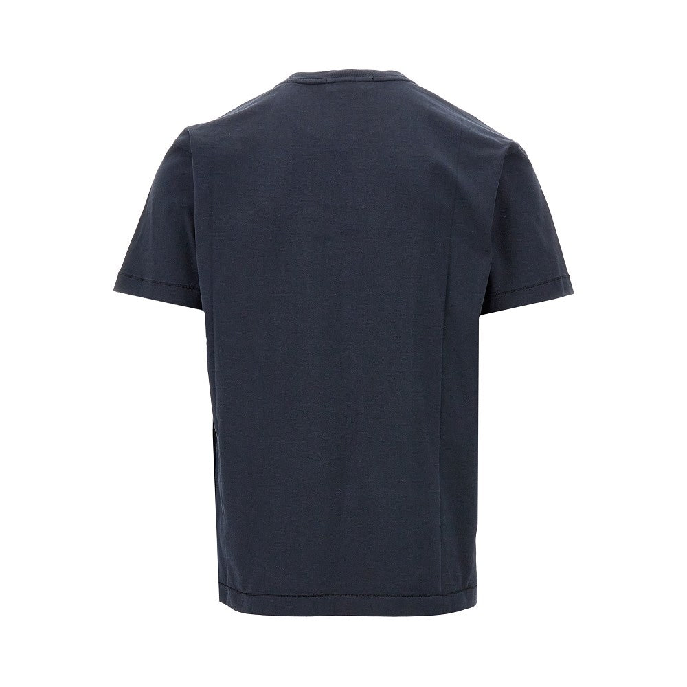 T-shirt con patch logo