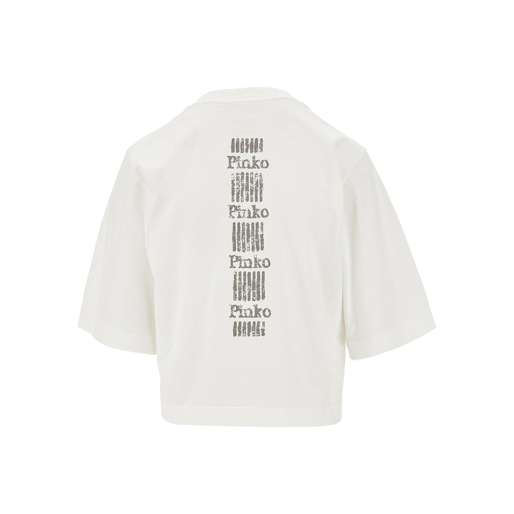 Logo print Boxy Fit T-shirt