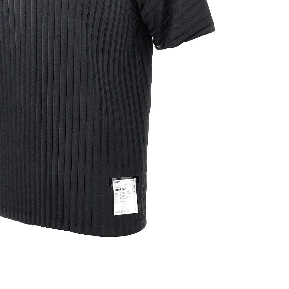 T-shirt in AuraLite™ plissettato