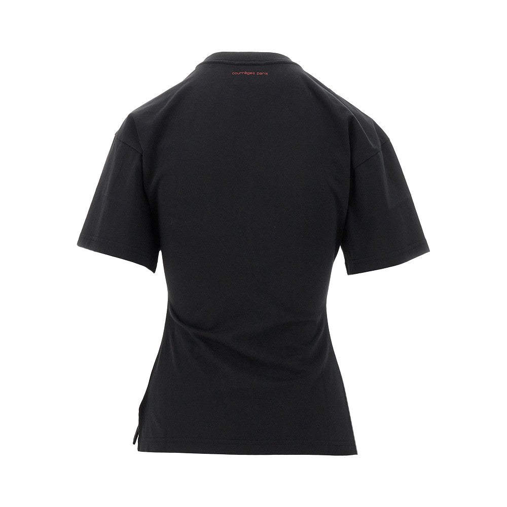 Logo print Fitted T-shirt