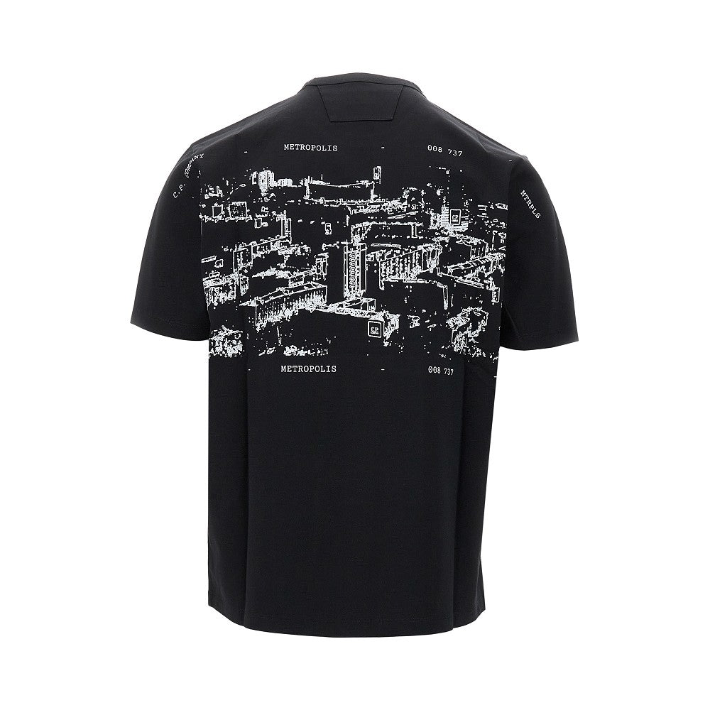 T-shirt con stampa logo grafica