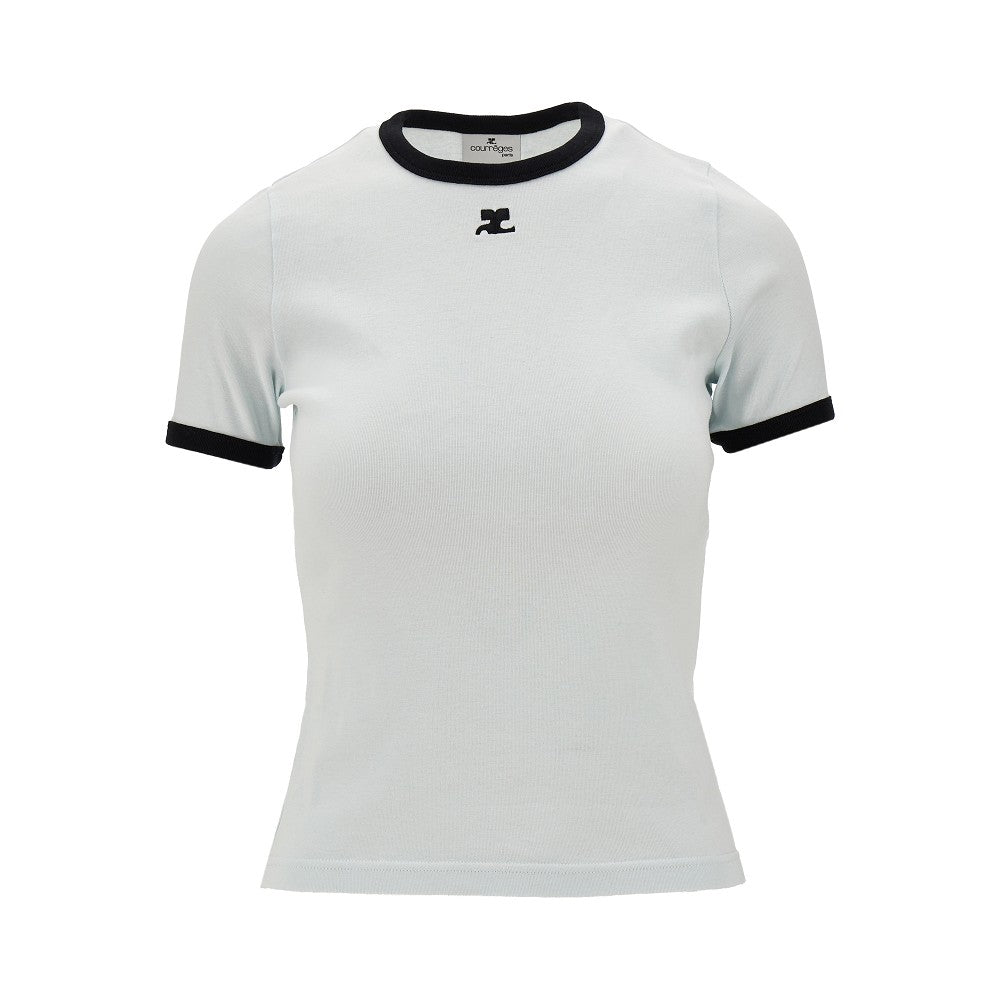 Contrasting edges T-shirt