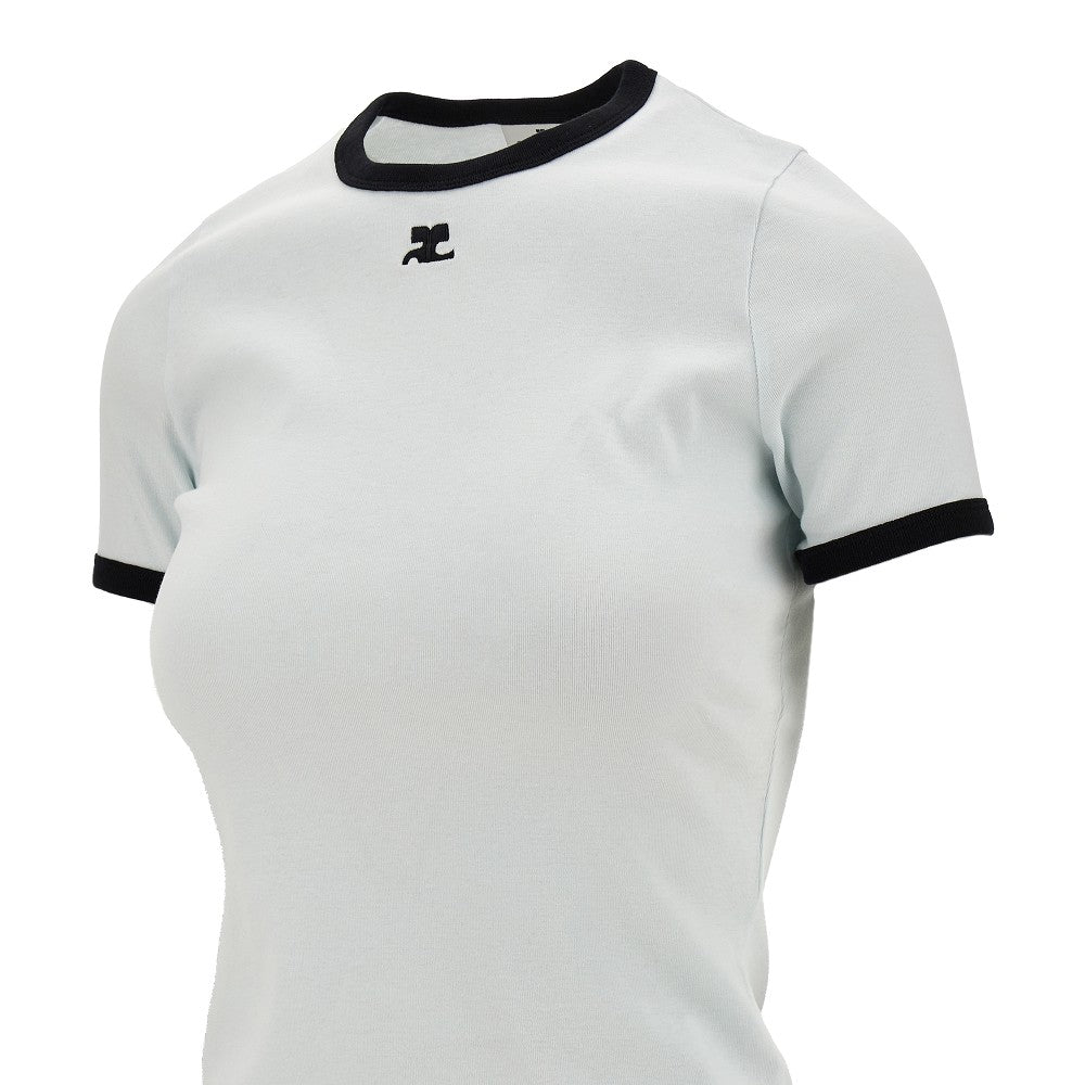 Contrasting edges T-shirt
