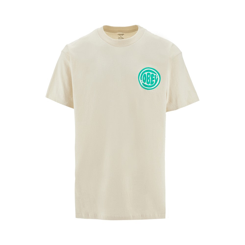 T-shirt con stampa 'Obey Bubble'
