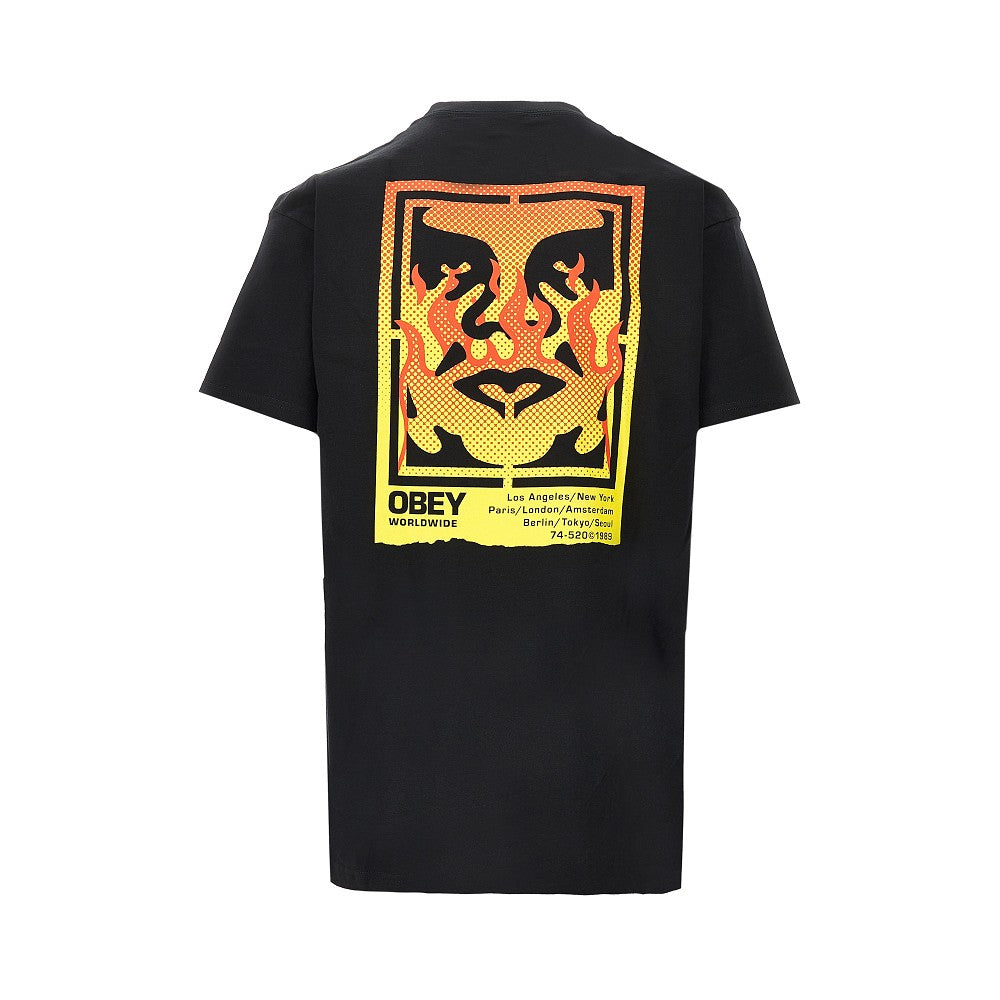 T-shirt 'Icon Stencil Flame'
