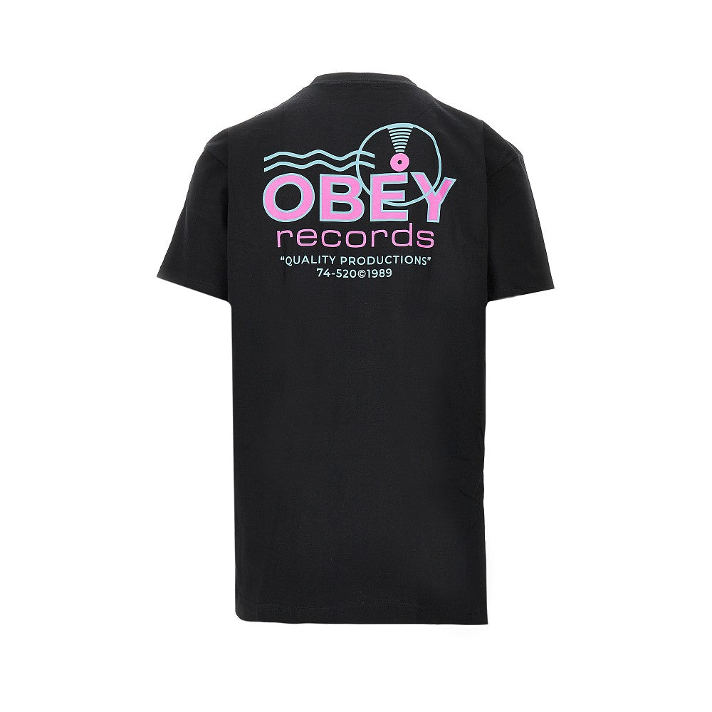 'Obey Records Sound Waves'' T-shirt