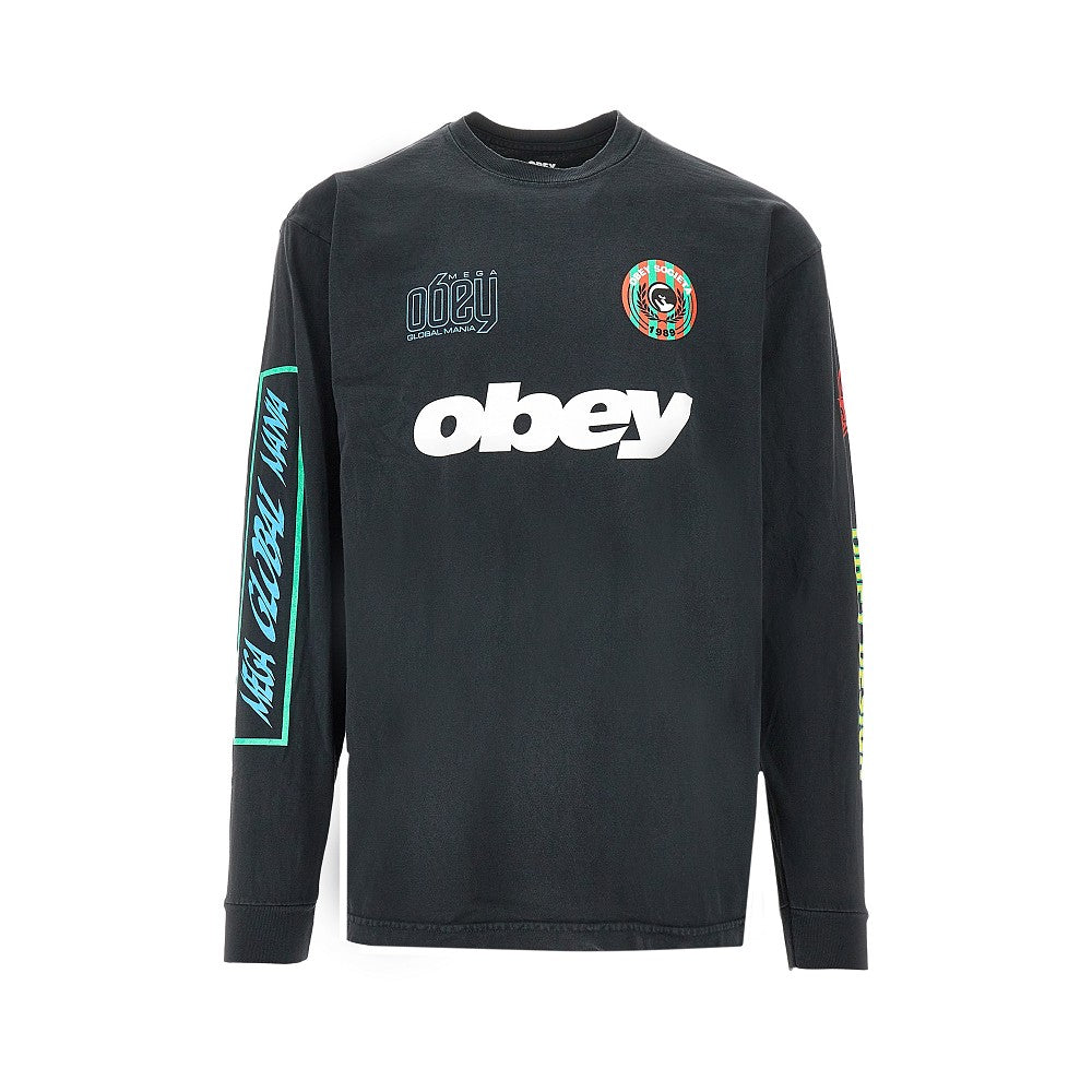 'Mega Global Mania' long-sleeved T-shirt