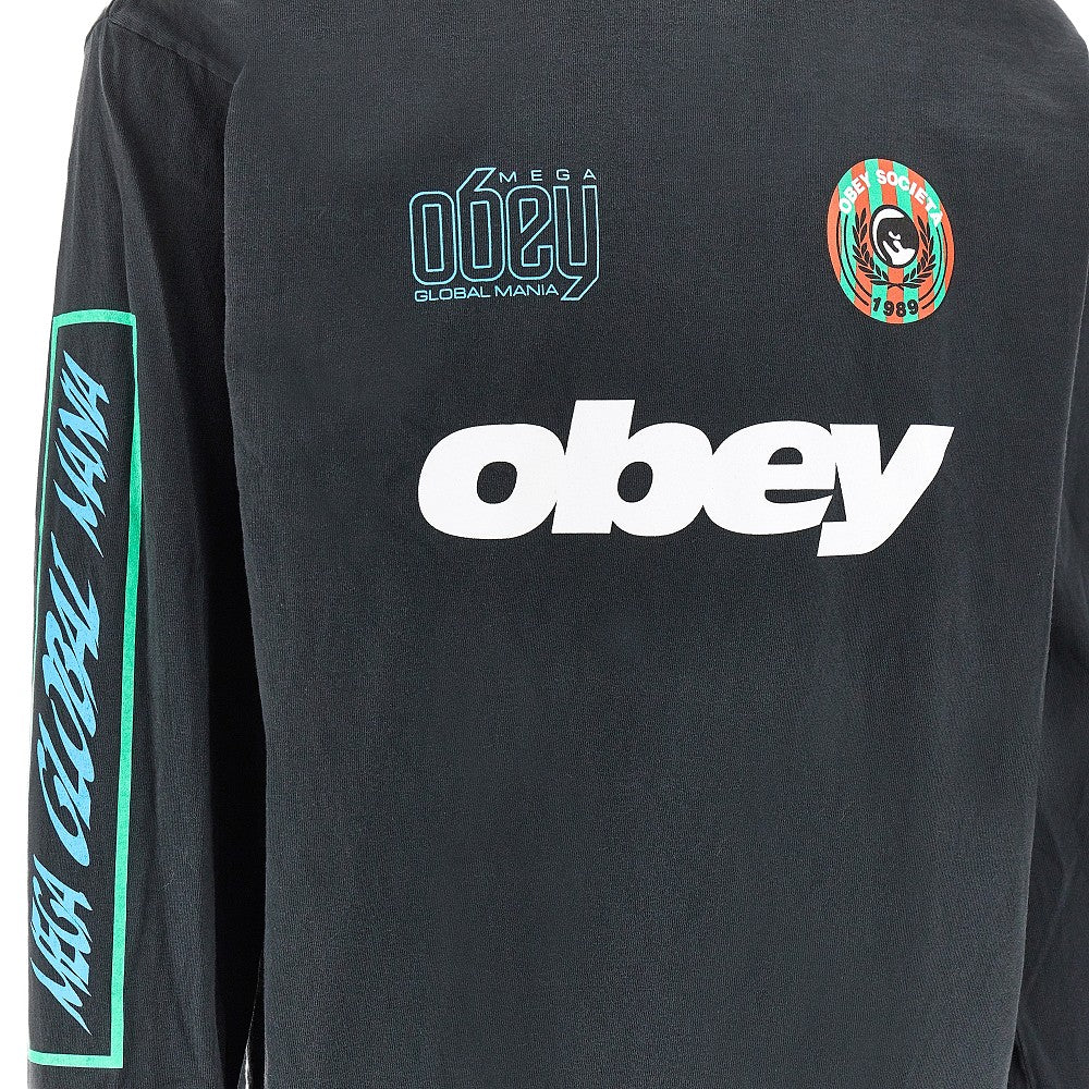 'Mega Global Mania' long-sleeved T-shirt