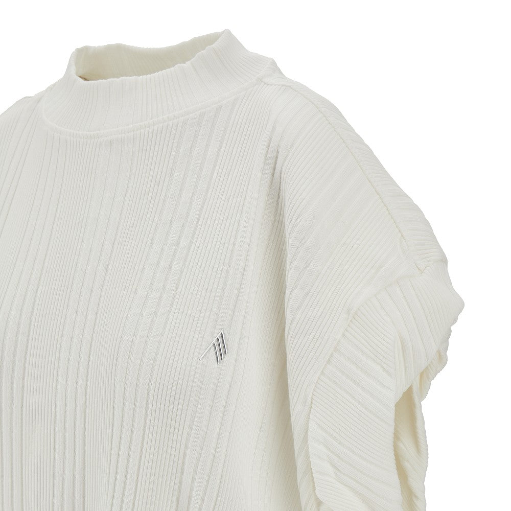 'Laurie' ribbed T-shirt