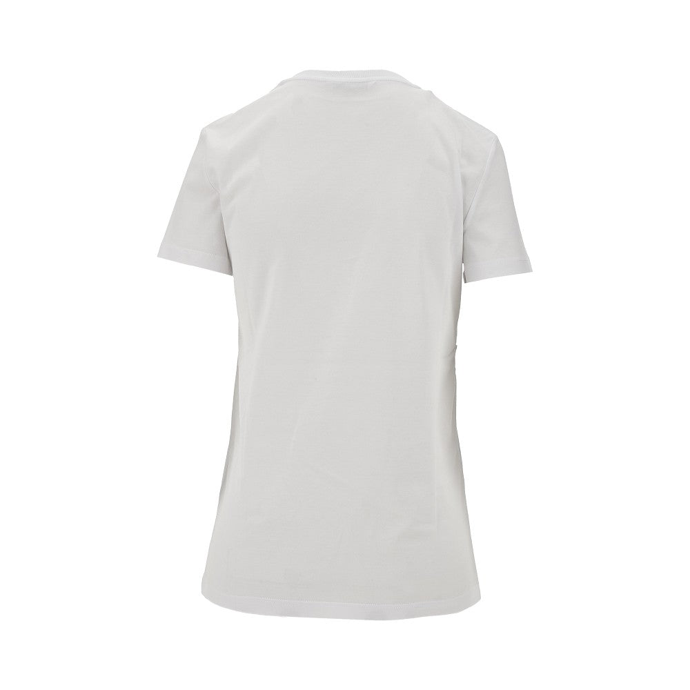 Monogram embroidery T-shirt