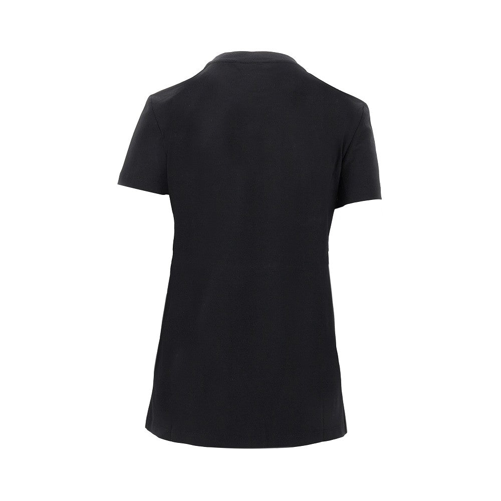 Monogram embroidery T-shirt
