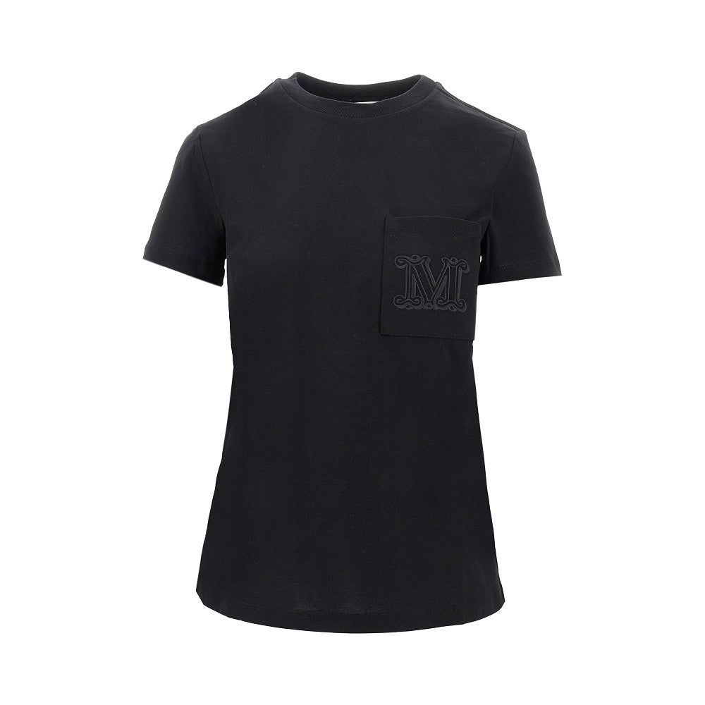 Monogram embroidery T-shirt