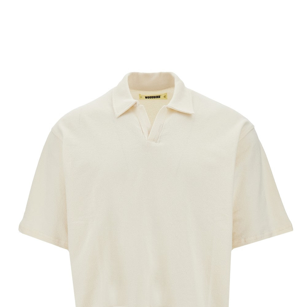 WBMoul Terry polo shirt