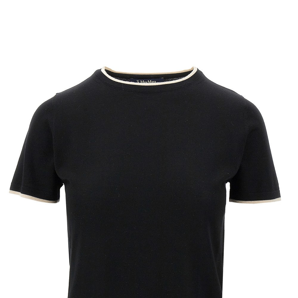 Pure New Wool knitted T-shirt