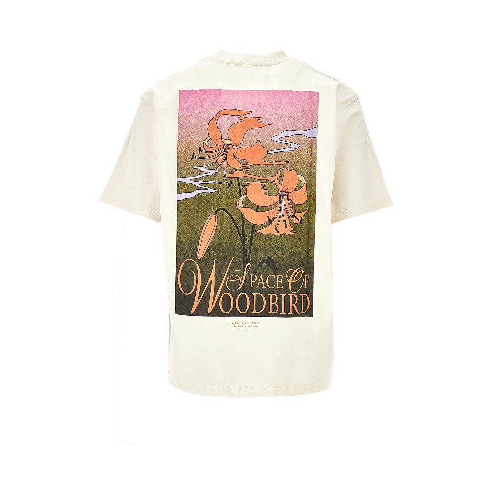 'WBBaine Flower' cotton jersey T-shirt