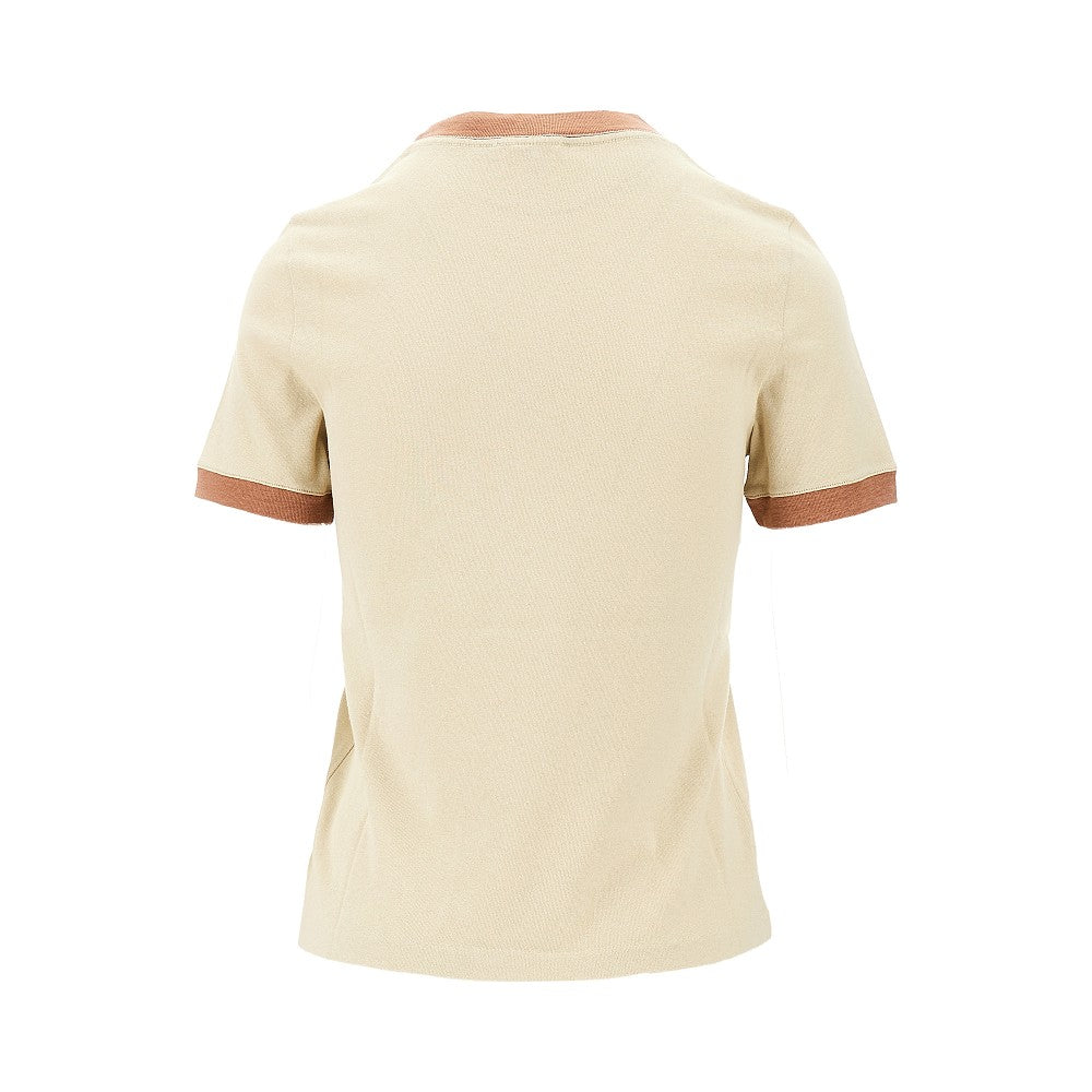 T-shirt con taschina sul petto