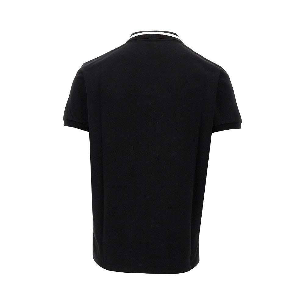 Piquet polo shirt with Orb logo embroidery