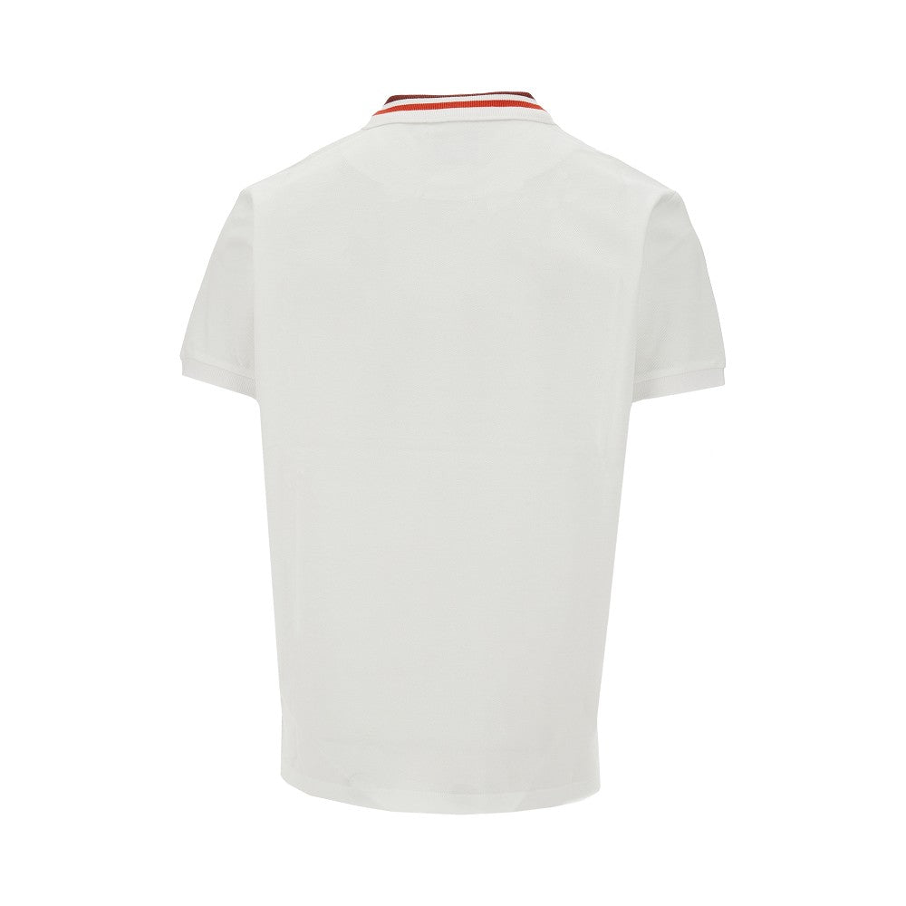 Piquet polo shirt with Orb logo embroidery