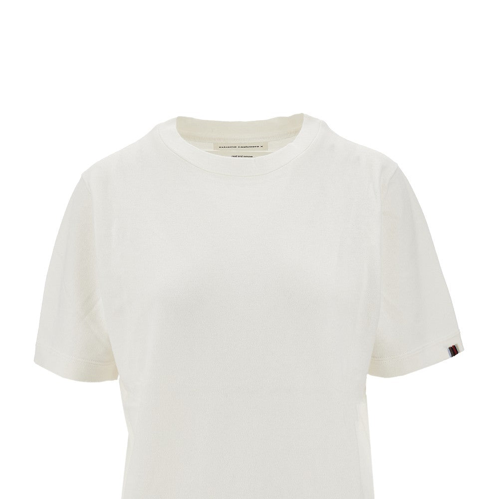 Cotton and cashmere T-shirt