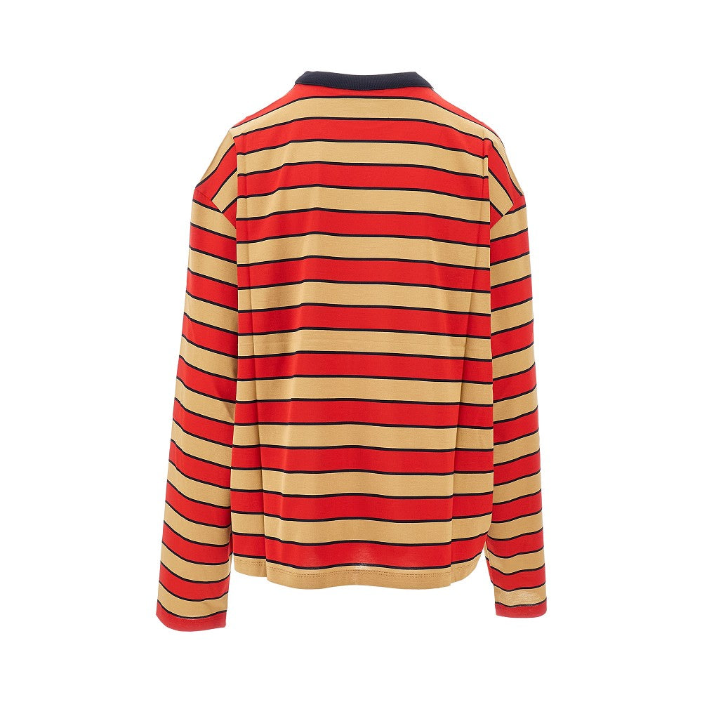 T-shirt oversize a righe